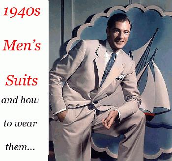 1940s suits for men