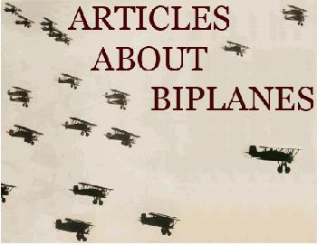 biplane aviation history articles