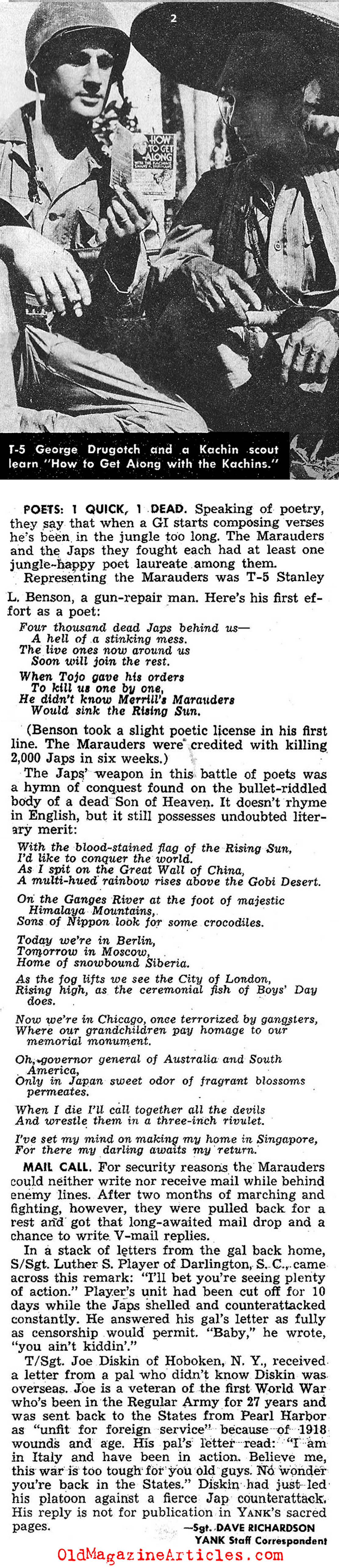 World War II in the Jungles of Burma (Yank Magazine, 1944)