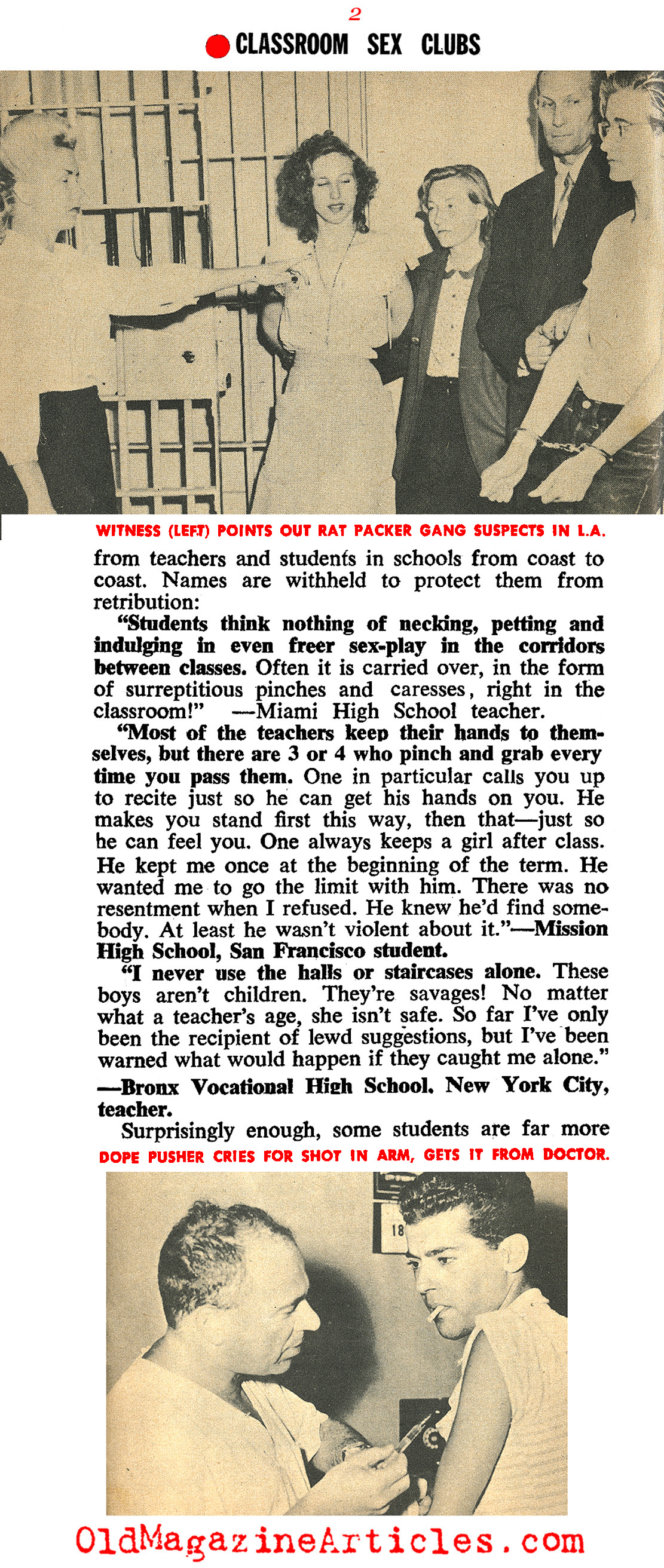 Delinquency and Other Shenanigans (Quick Magazine, 1955)
