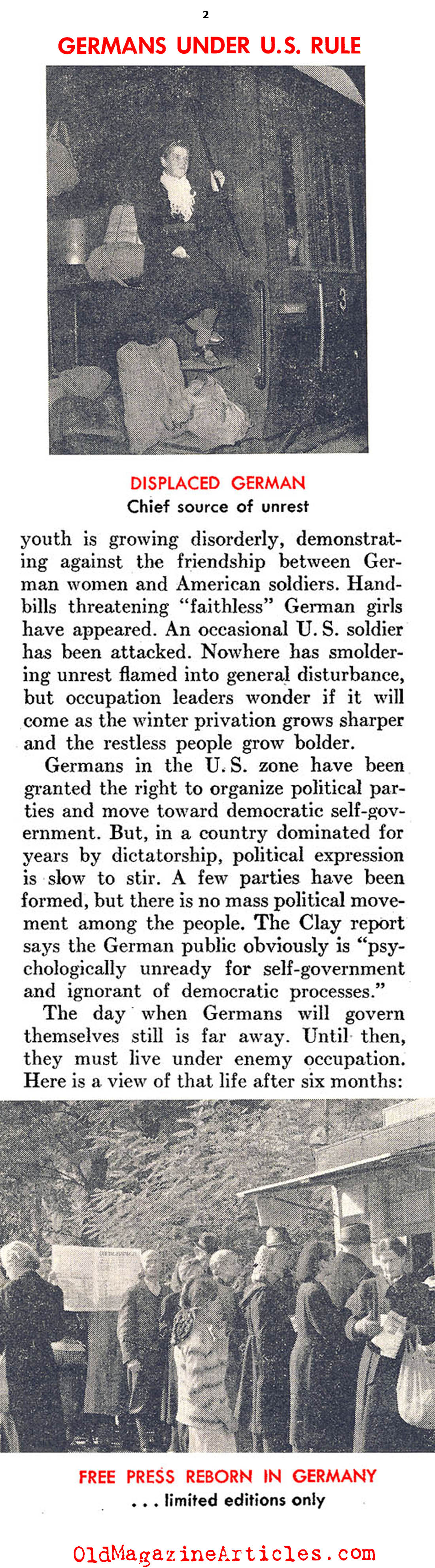 The American Sector (United States News, 1945)