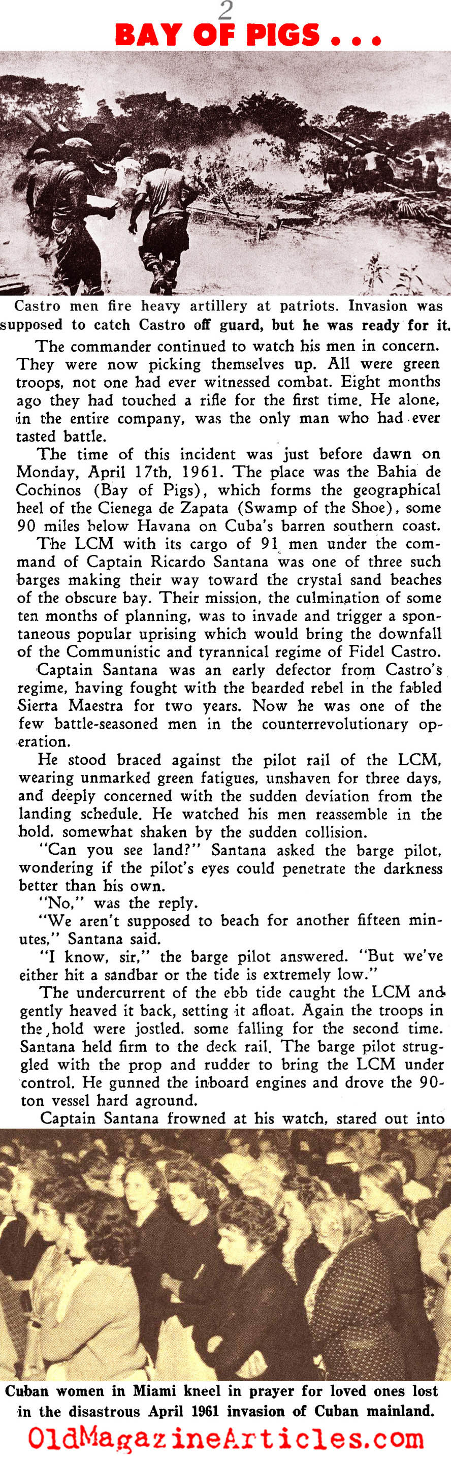 Disaster at the Bay of Pigs (Sir! Magazine, 1962)