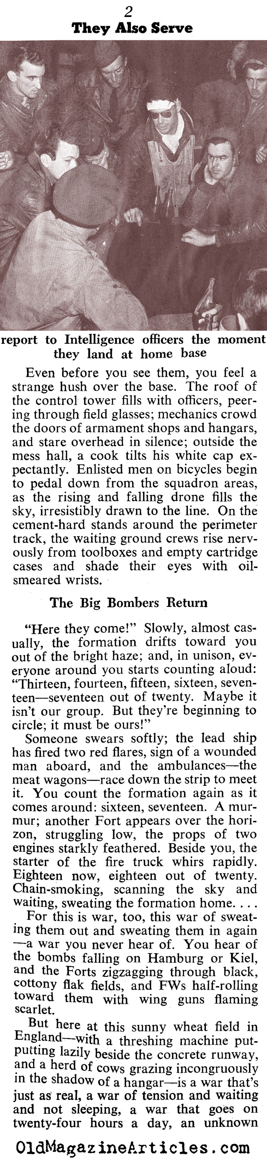 Life on a B-17 Base in England (Collier's Magazine, 1943)