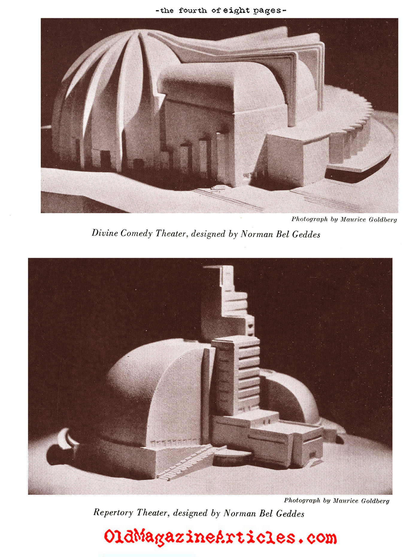 Norman Bel Geddes (Creative Art Magazine, 1933)