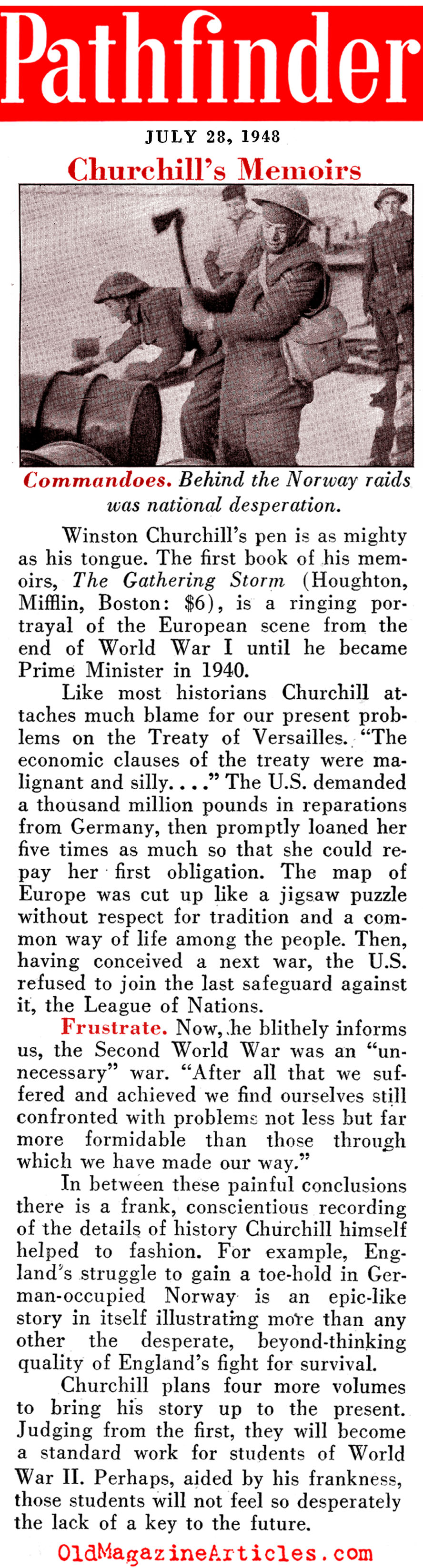 <I>The Gathering Storm</i> (Pathfinder Magazine, 1948)