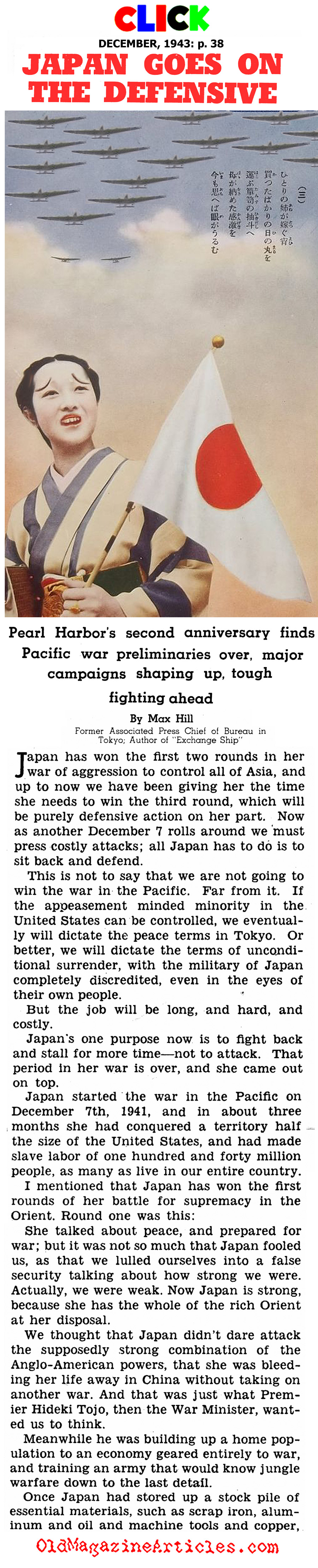 When Japan Went on the Defensive (Click Magazine, 1943)