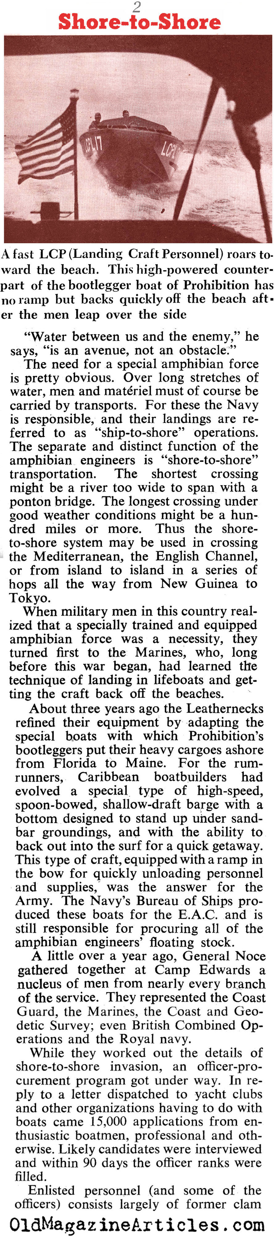 Amphibian Engineers (Collier's Magazine, 1943)