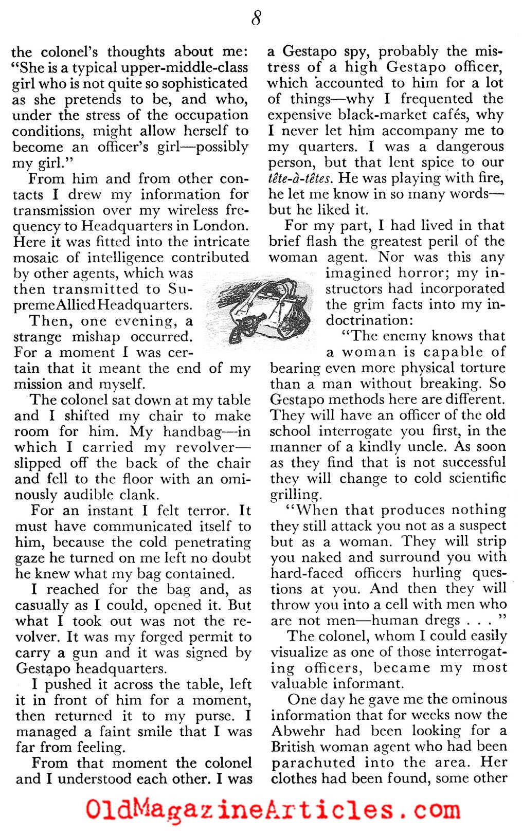 The Lady was a Spy  (Coronet Magazine, 1954)