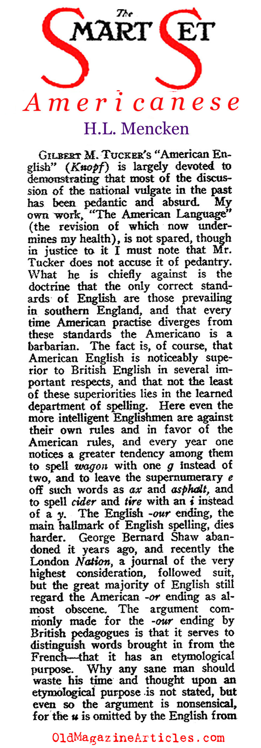 American English vs. British English