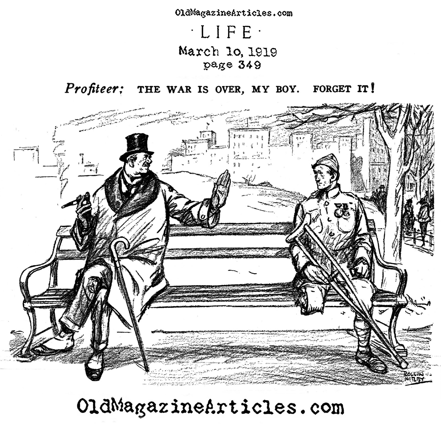 Sticking-It to the War Profiteers