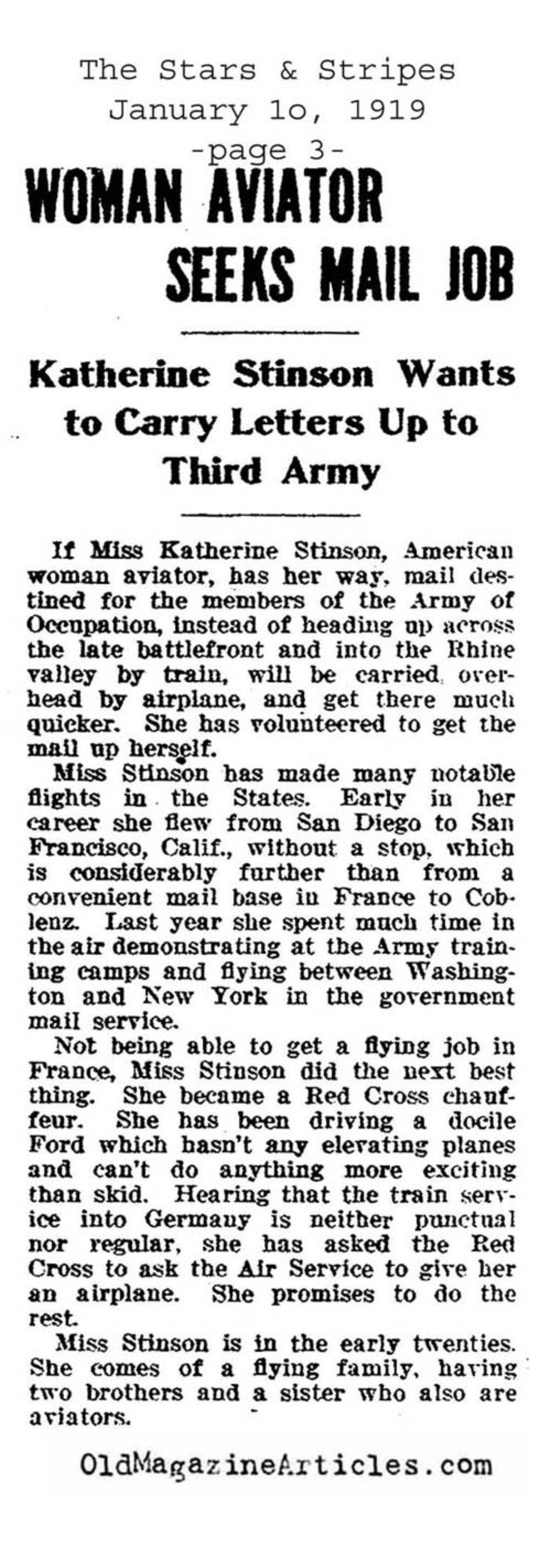 Aviator[BR] Katherine Stinson