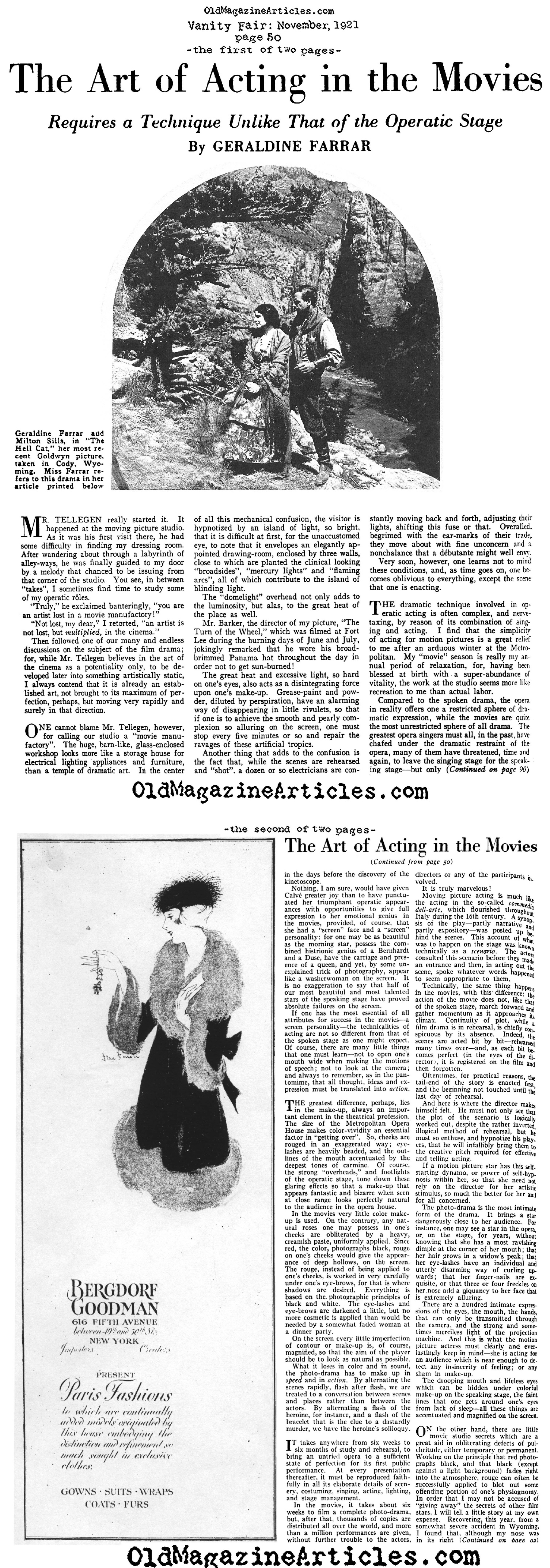 Geraldine Farrar: [br]Star of the Silent Movies