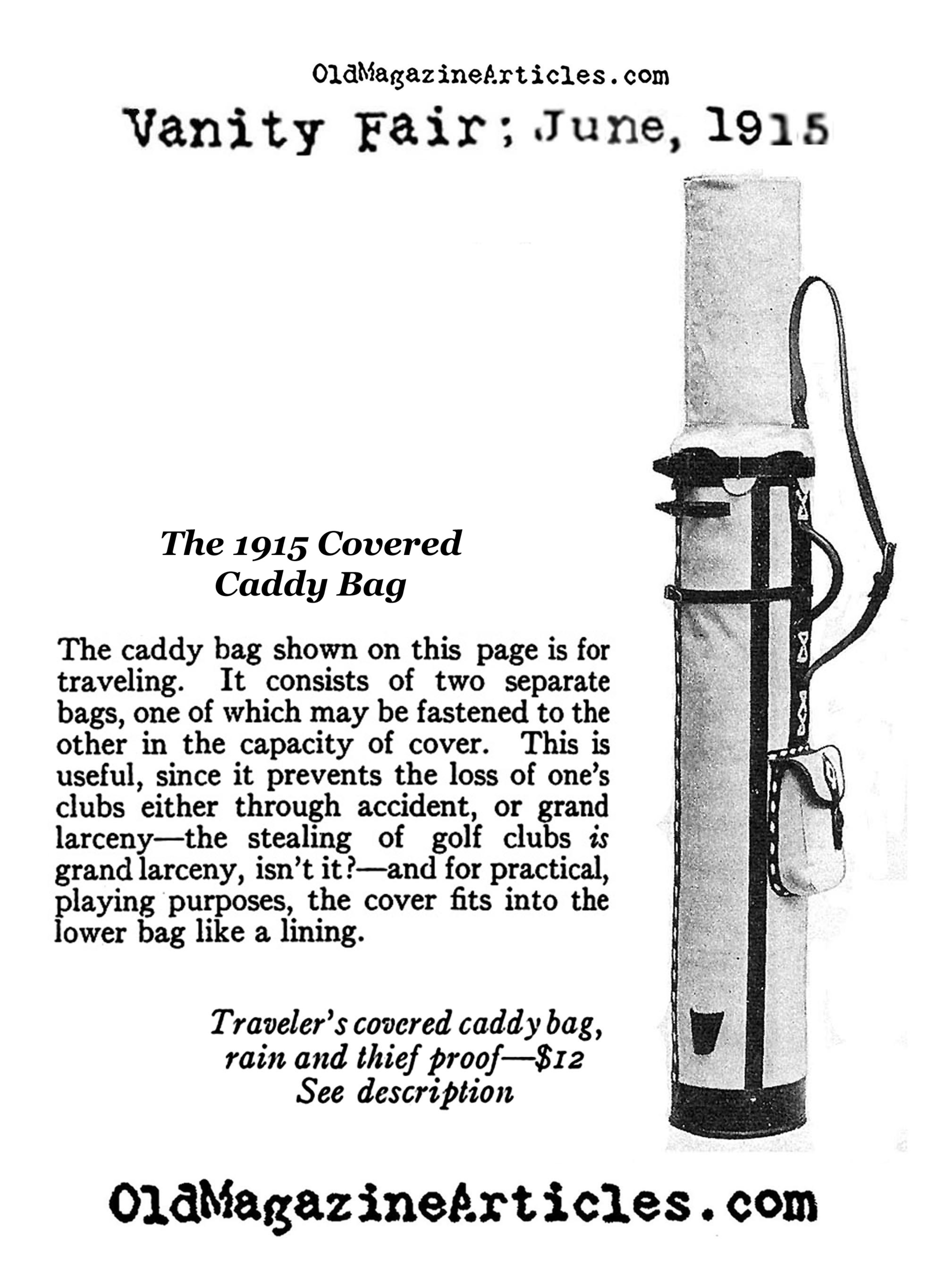 The Chic Golf[BR]Caddy Bag for 1915