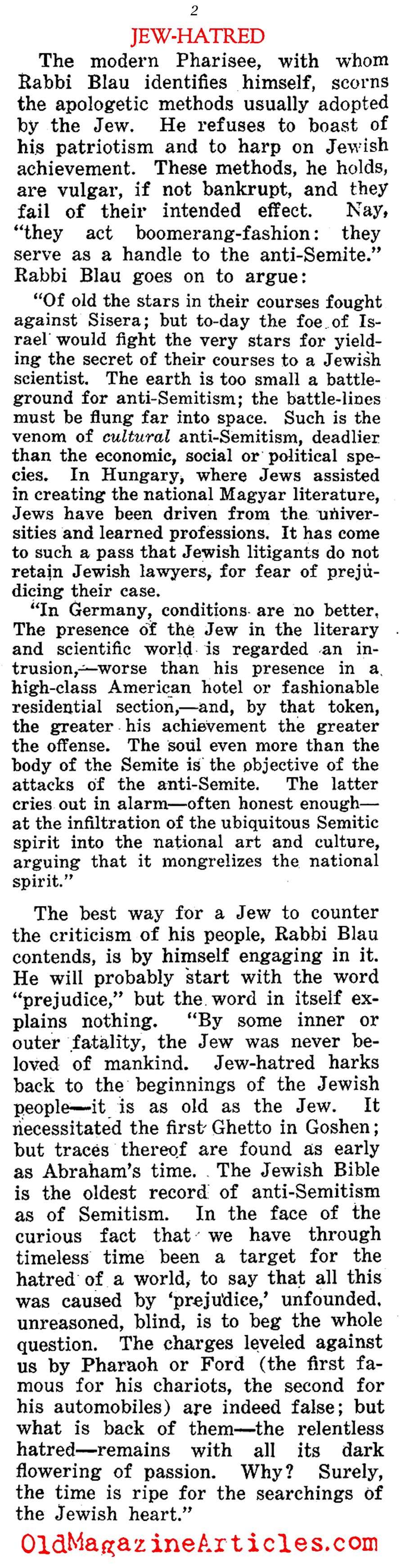 The Back to[br] Israel Movement[br] of the 1920s