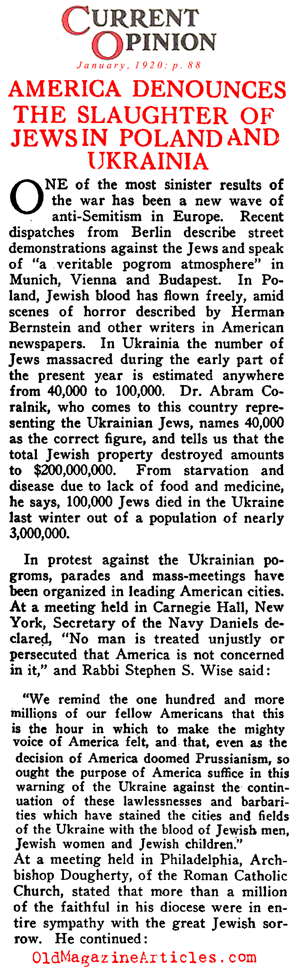 Eastern European Jews Massacred