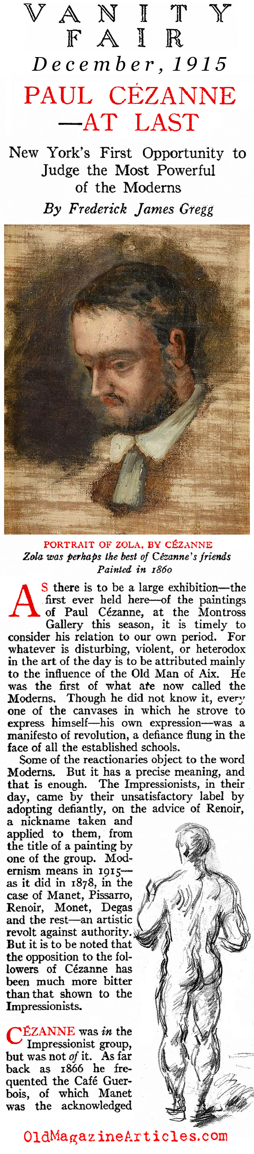 Paul Cezanne[BR] in New York