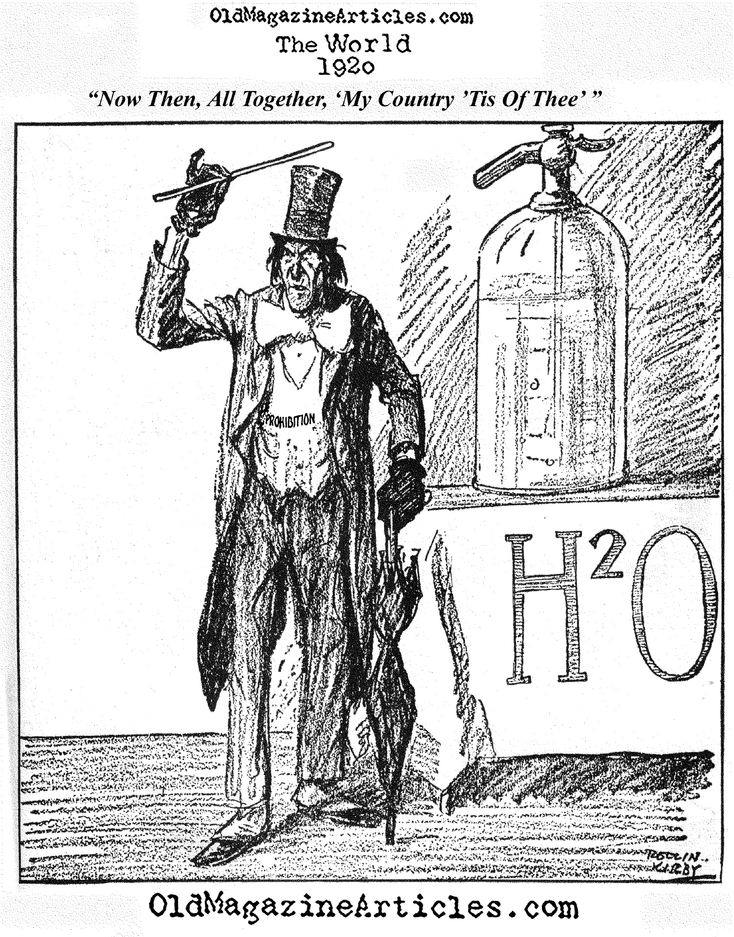 Rollin KirbyA Prohibition Cartoon