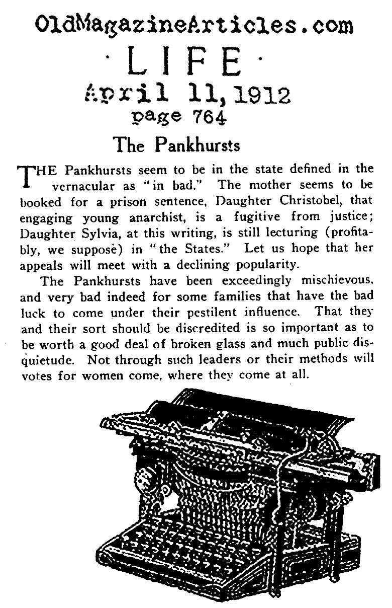 The Suffragette Rebellion and the Pankhurst Factor