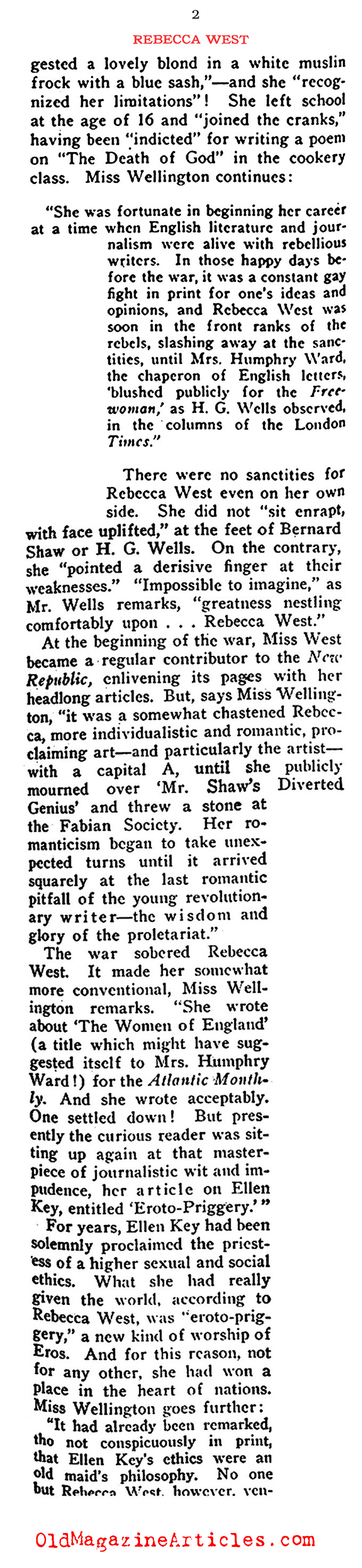 Rebecca West