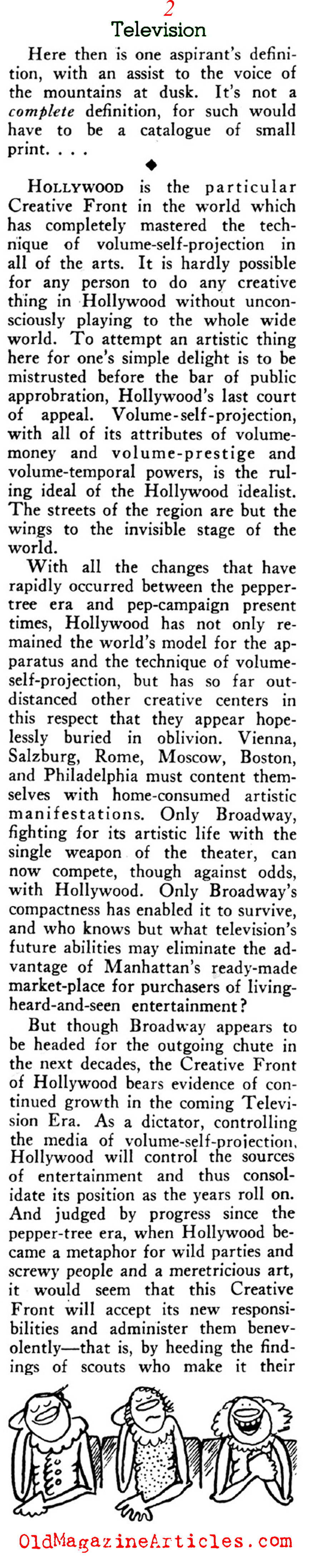Television Comes to Hollywood