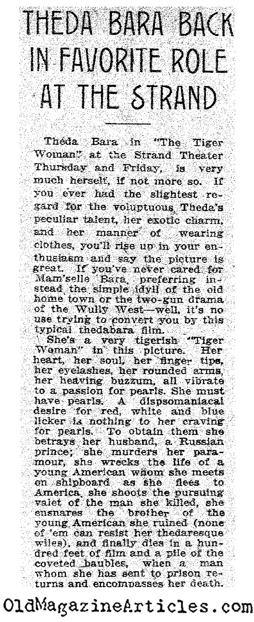 Theda Bara:[br] Sex Symbol