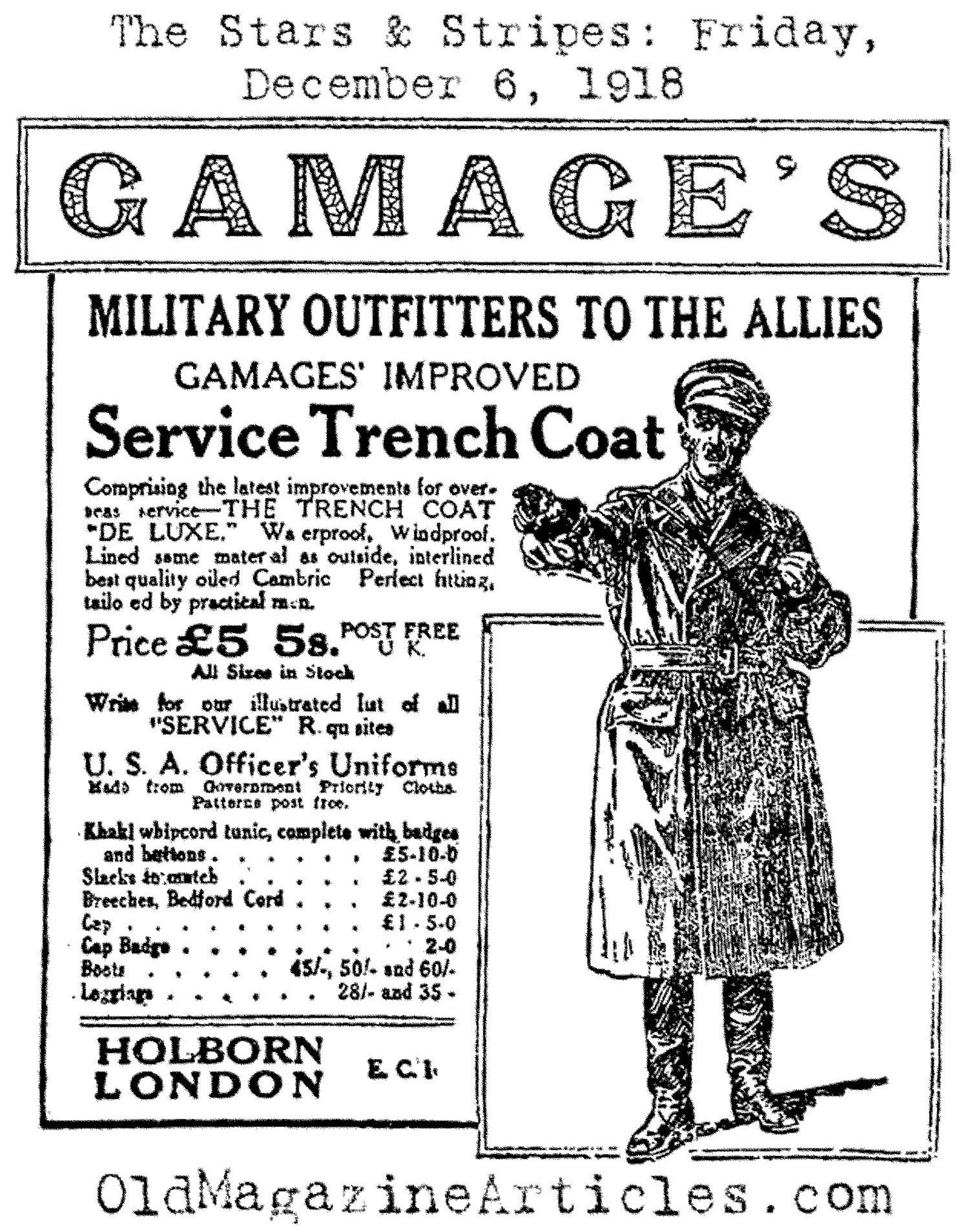 Monsieur Gamage[br] and his [br]Remarkable[br] Trenchcoat