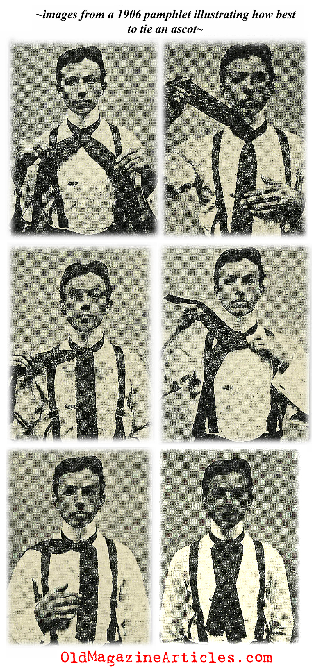 How to Tie an Ascot
