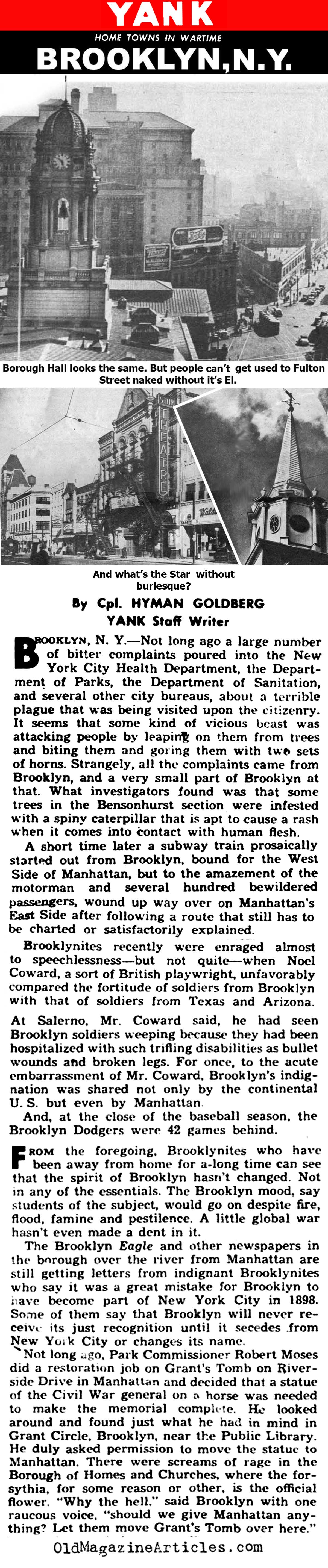 Brooklyn During W.W. II