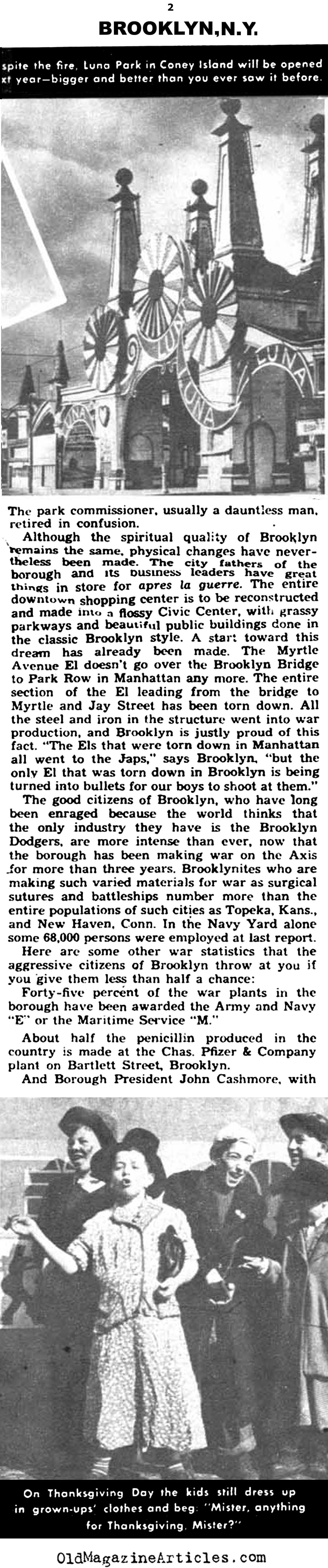 Brooklyn During W.W. II