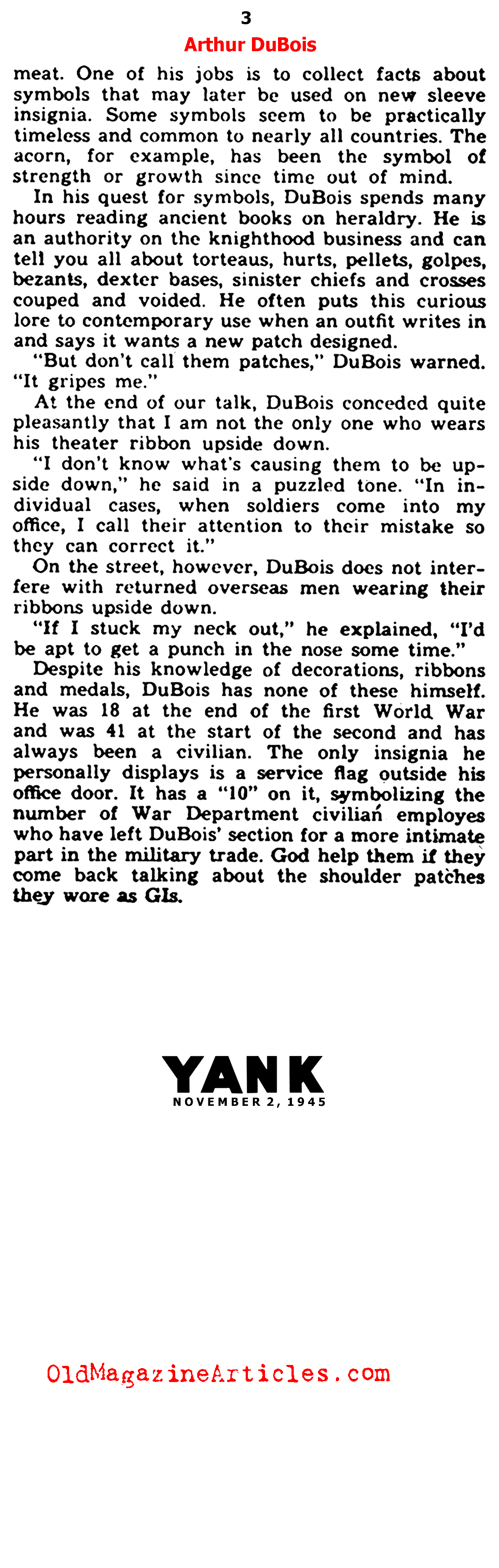 Mr. Arthur E. Dubois