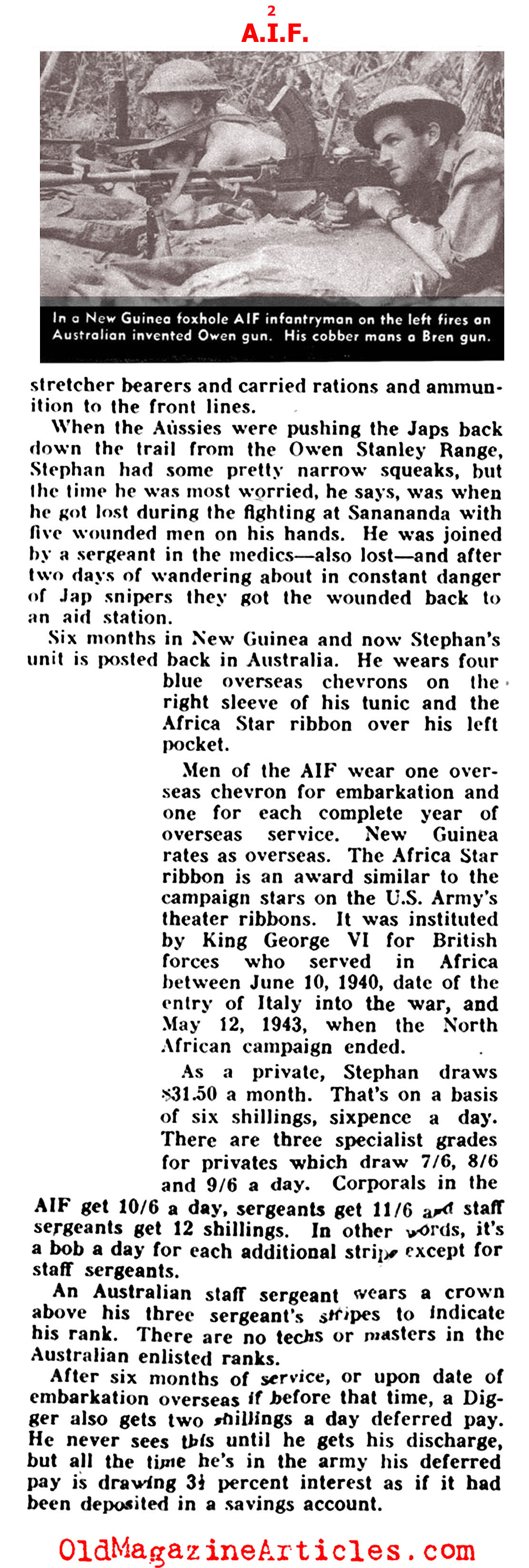 The Australian Soldier[br] of World War II