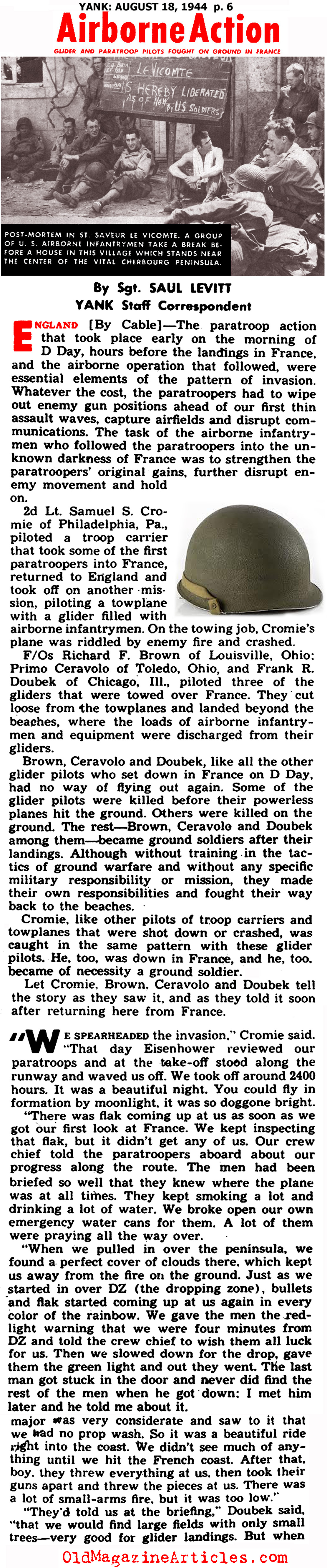 The D-Day Glider Pilots Tell All