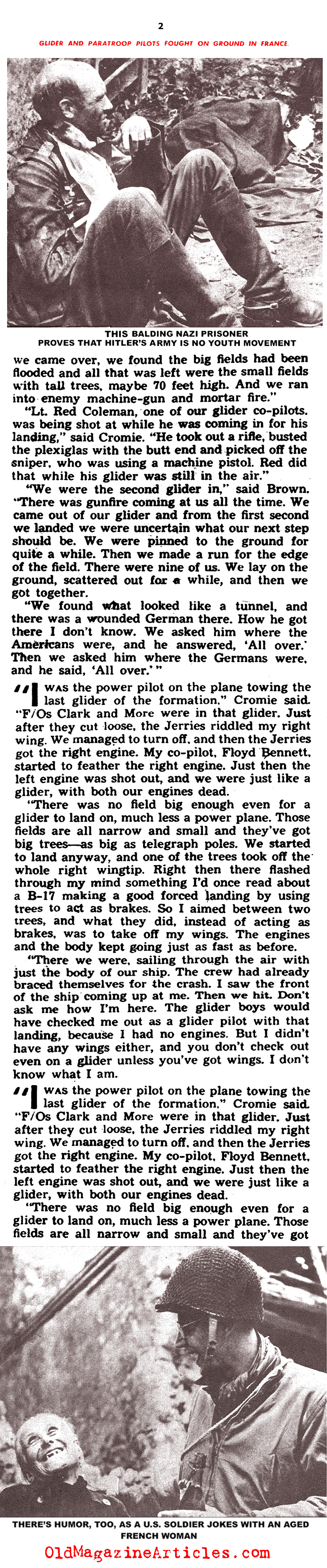 The D-Day Glider Pilots Tell All