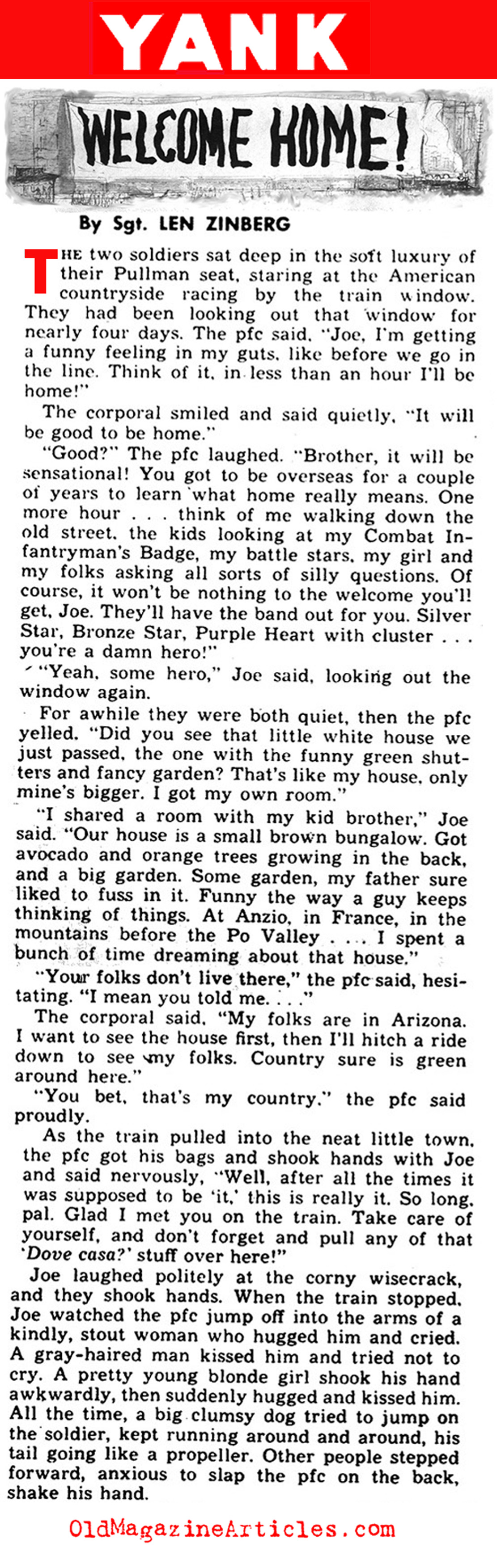 A Nisei Soldier[BR] Home from the War:[BR] a Story [BR]by Len Zinberg