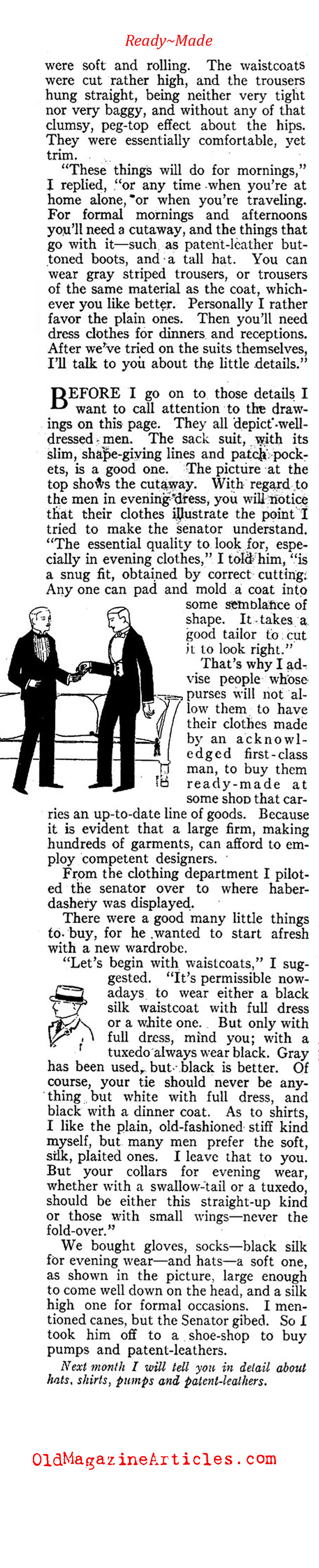 Fashion DOs and Fashion DON'Ts for the Year 1914