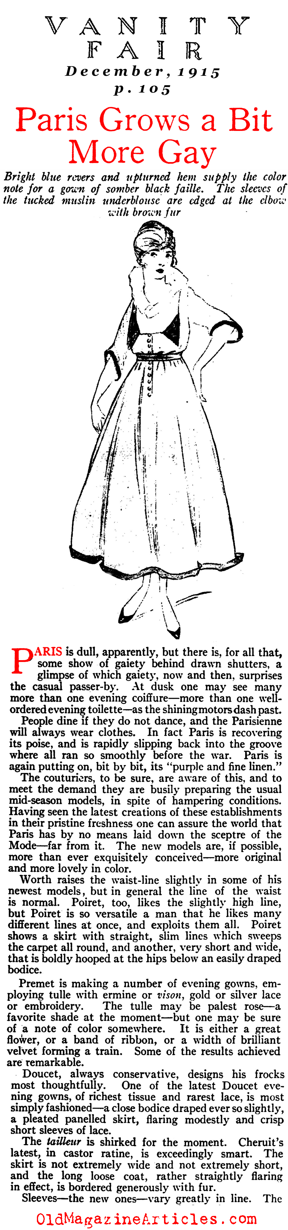 The 1915 Fashions[BR] of Paris
