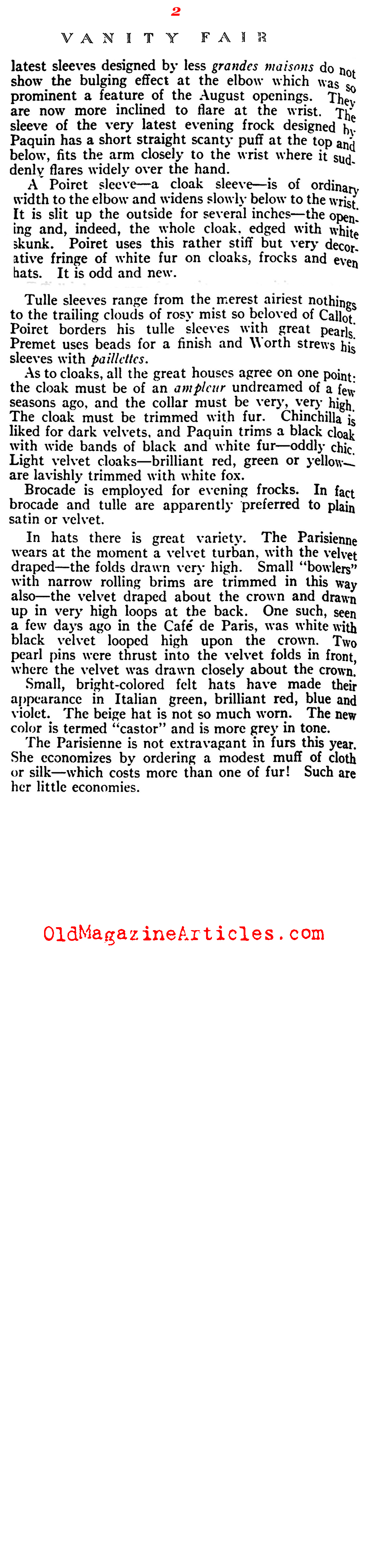 The 1915 Fashions[BR] of Paris