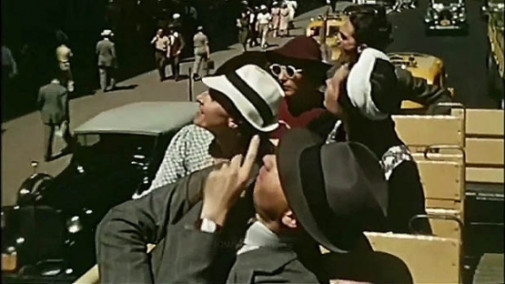 Six Color Photos of 1940 Manhattan (Click Magazine, 1940)