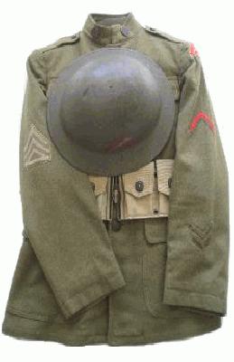 The Recycling of Doughboy Uniforms (Stars and Stripes, 1918)
